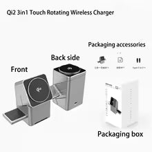Rotating Magnetic Wireless Charger Stand