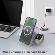 Rotating Magnetic Wireless Charger Stand