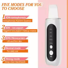 Ultrasonic Skin Scrubber Peeling Blackhead Remover