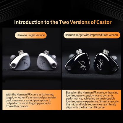 Castor IEM's earphones